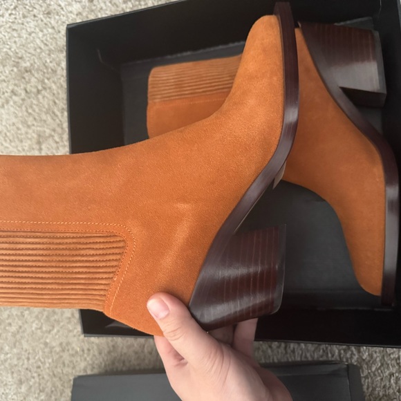 🆕 Coach Prestyn 80mm suede ankle boots - Picture 10 of 10